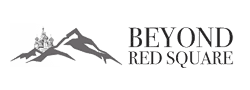 beyond red square logo