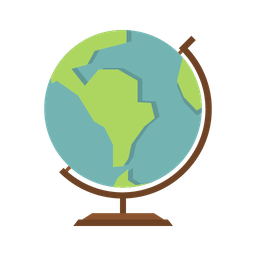 travel globe icon